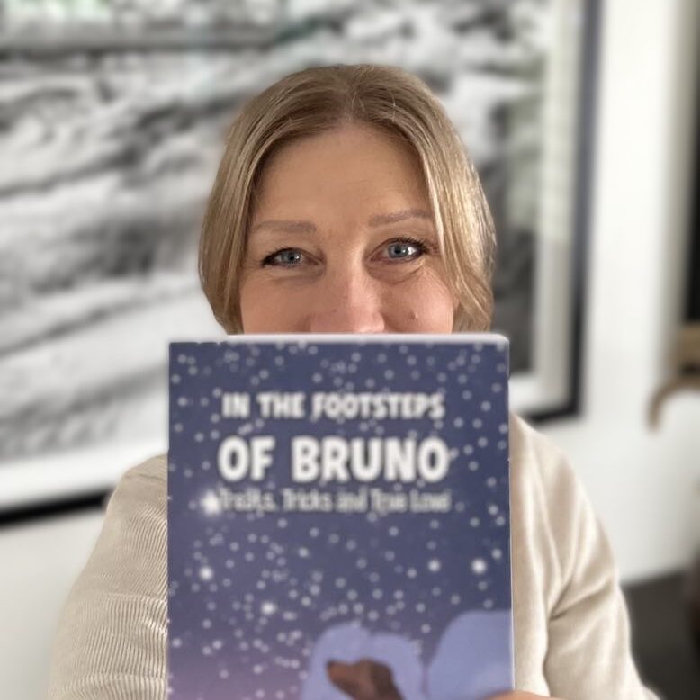 Author of In the Footsteps of Bruno. Her first published book
